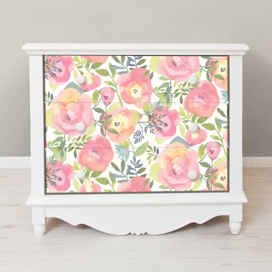 NuWallpaper Peachy Keen Pink Peel & Stick Wallpaper